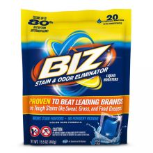 Biz Laundry Booster Stain & Odor Remover Pods - 20 ct