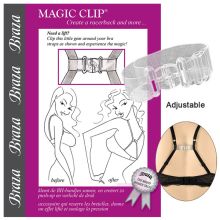 Braza Magic Clip Bra Clip-Clear