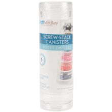 Craft Medley Screw Stack Canister - 6 Stack 1.5 x .75 - 2.49