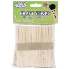 Craft Sticks 4.5" x 3/8" - 100 pkg.