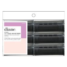 Diane Cold Wave 1 1/4" Rods - 6 Pack-Black
