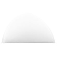 Dritz 1/2" Covered Tri Point Set In Shoulder Pads - 1 Pair - White by Manhattan Wardrobe Supply