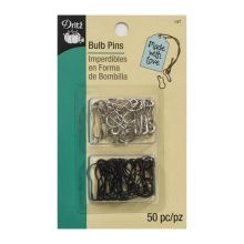 Dritz Bulb Pins - Silver/Black | MWS