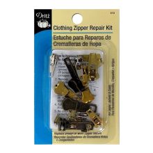 Dritz Clothing Zipper Repair Kit by Manhattan Wardrobe Supply