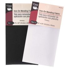 Dritz Iron On Mending Fabric 3.25" x 8" - 1 sheet