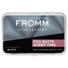 Fromm Pro Matte Bobby Pins - Black