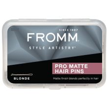 Fromm Pro Matte Bobby Pins - Blonde