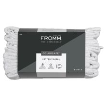 Fromm Color Safe 100% Cotton Towels 16" x 29" - 6Pk.