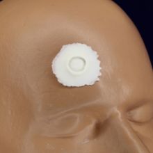 Rubber Wear Latex Prosthetic -Small Bullet Hole | MWS