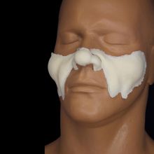 Rubber Wear Latex Prosthetic - Santa Set, Nose & Cheeks | MWS
