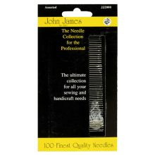 Hand Sewing Professional Needle Collection Asst. / 100pk by Manhattan Wardrobe Supply