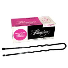 Flamingo Crimped Ball Tipped Hair Pins 3"- Approx 375