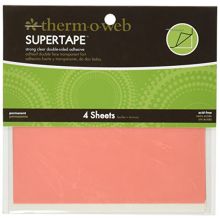 Therm-O-Web Super Tape Double-Sided Adhesive Sheets - 4 Sheets