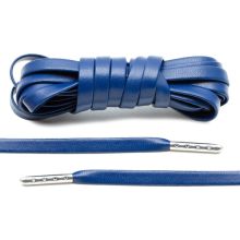Lace Lab Leather Laces - Silver Tips - 1 Pair