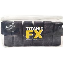 Titanic FX Prosthetic Gelatin 12 Cube - Blood