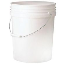White Plastic Buckets