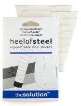 Fashion First Aid - Heel Of Steel- Impenetrable Heel Shields-1 Pair