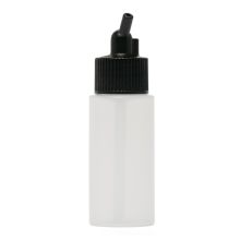 Iwata H. S. 1 oz. Translucent 30 ml Cylinder Bottle w/ Adaptor Cap | MWS