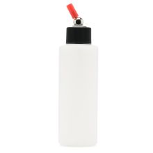 Iwata H. S. 4 oz Translucent 118 ml Cylinder Bottle w/ Adaptor Cap