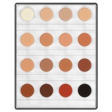 Kryolan Rubber Mask Grease Paint 16 Color Mini Palette #1 | MWS