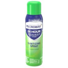 Microban 24 Hour Aerosol Sanitizing Spray Fresh Scent - 15 oz | MWS