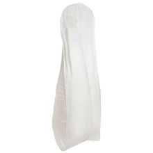 Polypropylene Wedding Gown Garment Bag - White - 72" - 20" Gusset