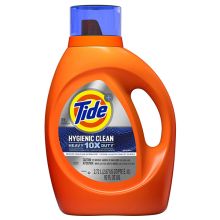 Tide Hygienic Clean Heavy 10X Duty Original - 92 oz | MWS