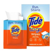 Tide To Go Satin Wipes - 10 ct.