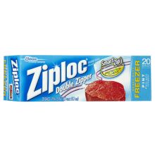 Ziploc Freezer Bag - 1Pint  /  20 count | MWS